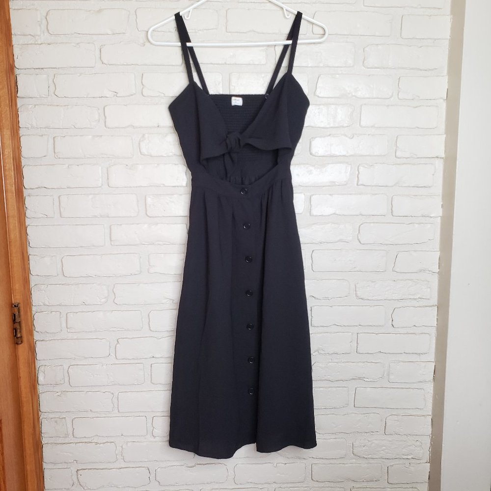 Wilfred Aritzia Adelia Button Front Midi Dress 00 - image 3